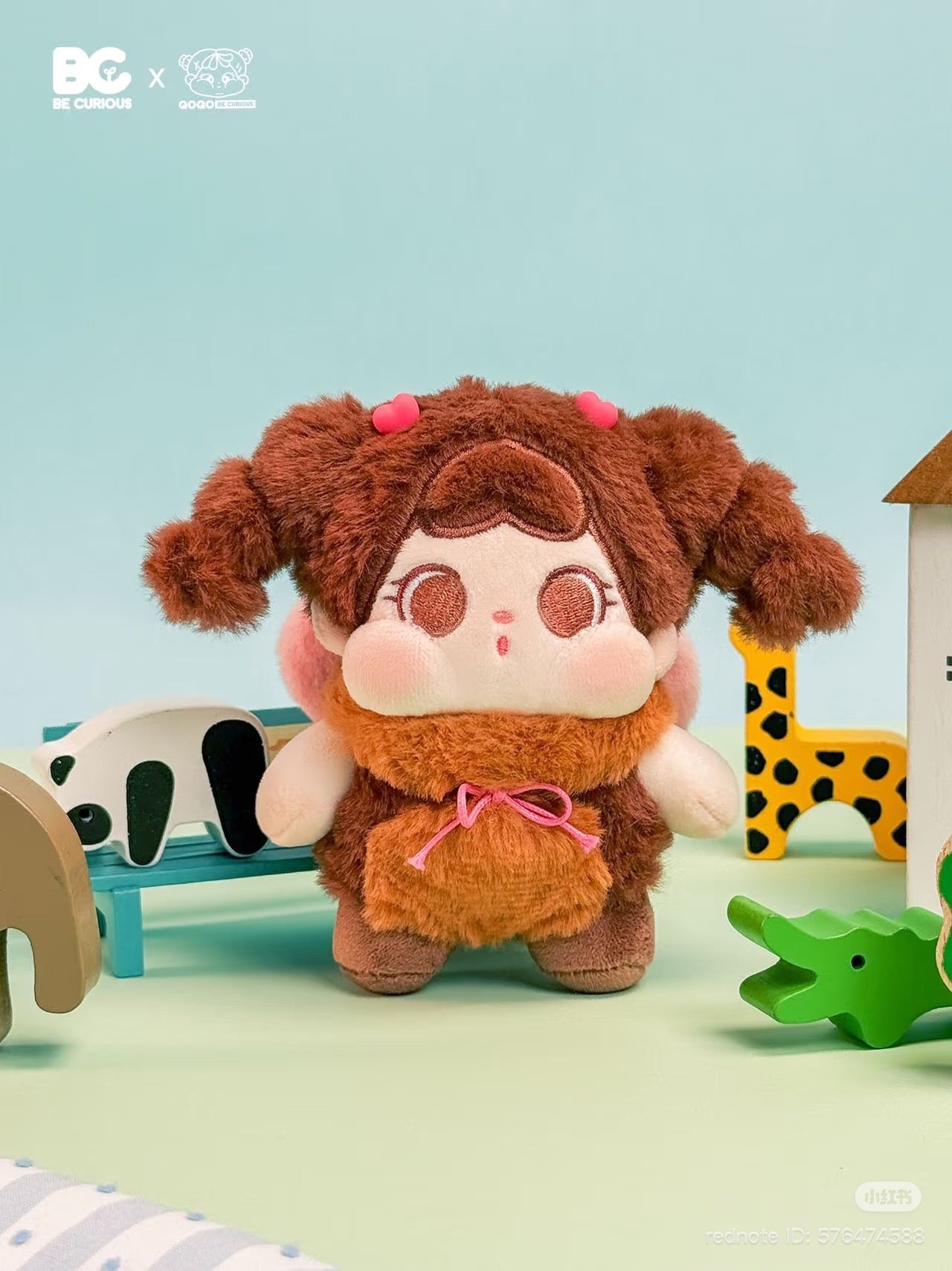 (Pre Order)Qoqo Hu Fudai Plush