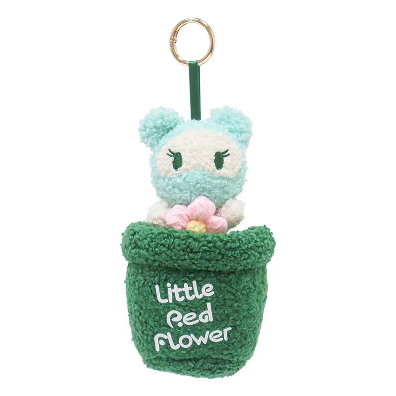 NCOSMOS Cosmic Bear Fun Everywhere Plush Keychain Pendant