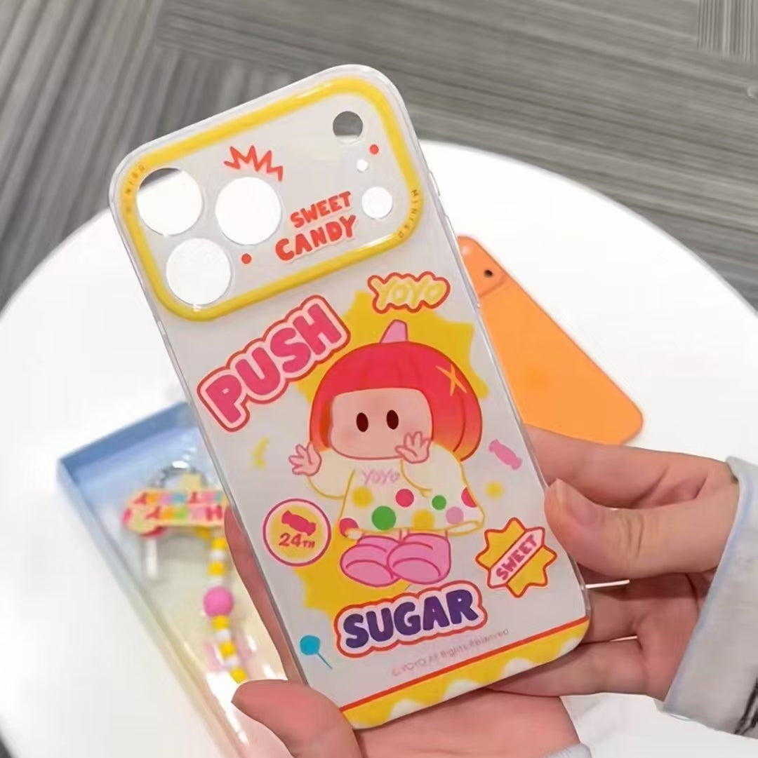 (Pre-Order) YOYO Candy Phone Case With Bead Chain (Apple 17 Promax)