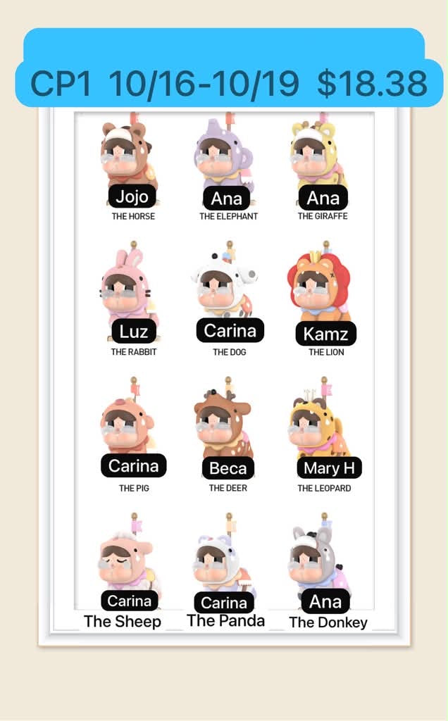 (Pre-Order) CRYBABY Crying Round n Round Series Figure Blind Box