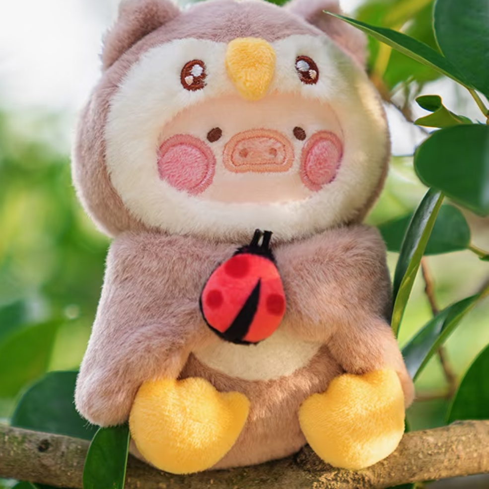 (Pre-order) Canned Pig LuLu Animal Party Series 2 - Cute plush keychain, eco-friendly bag & plush doll