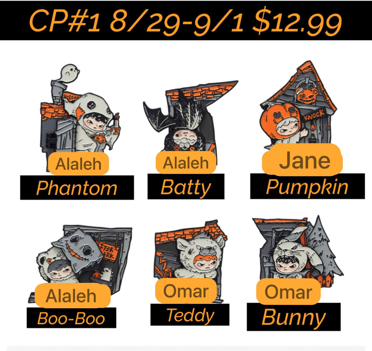 (Pre-Order) PPMT Hirono After Dark Series Fridge Magnet Blind Box