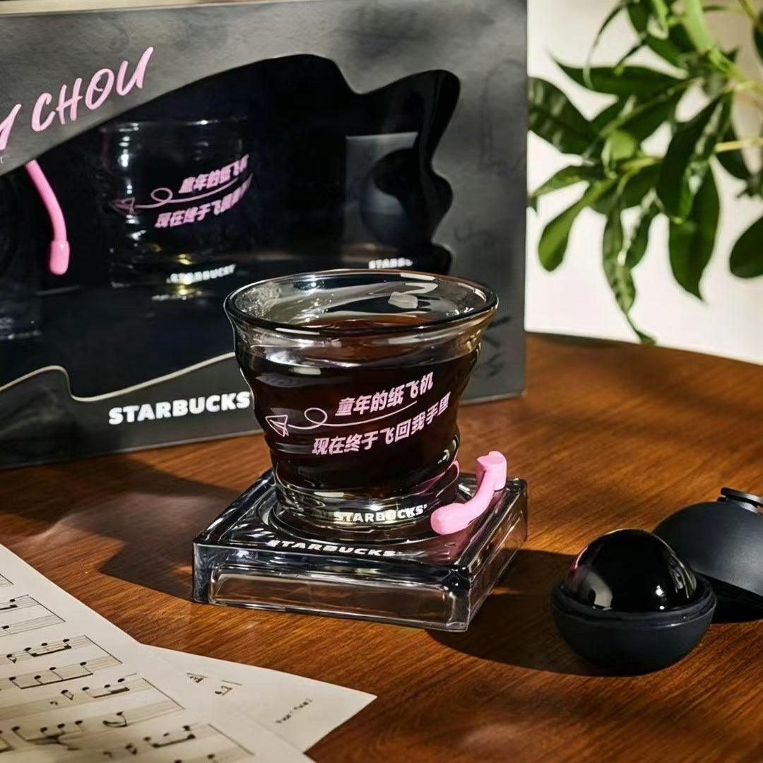 STARBUCKS × Jay Chou Glass Cup