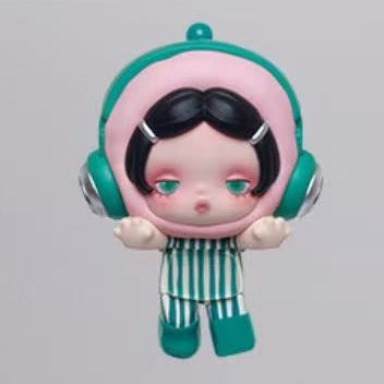 θ Skullpanda Off Mode Series Small Figures
