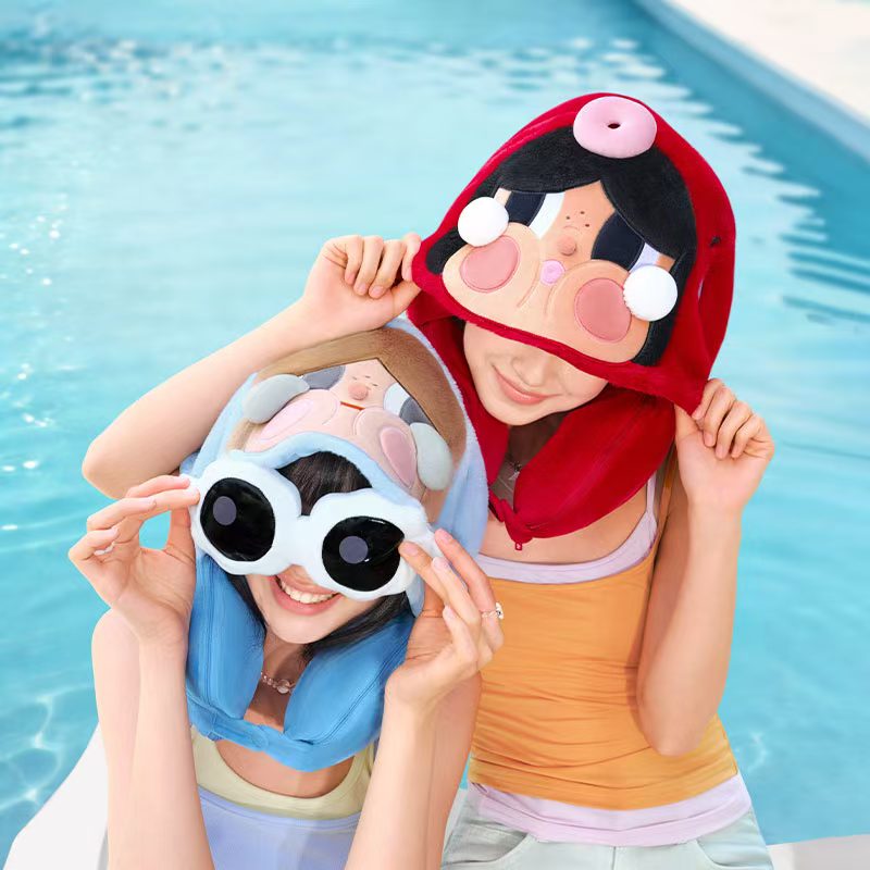 CRYBABY Cry Me an Ocean Series 2-in-1 Neck Pillow Blanket