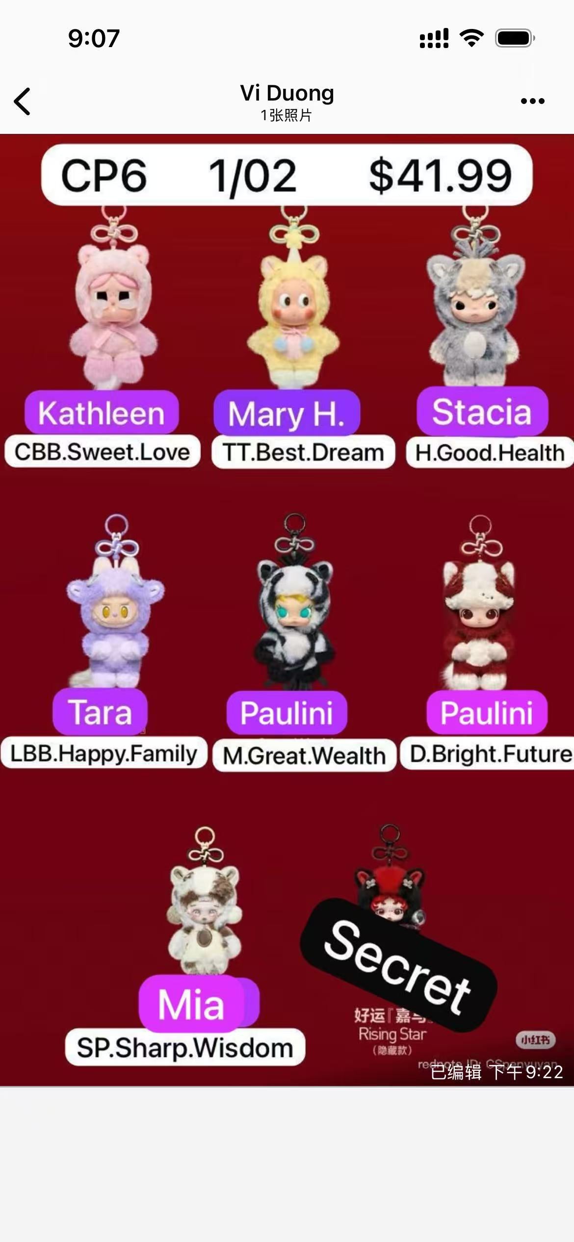 Have a Good Run Series - Plush Pendant Blind Box