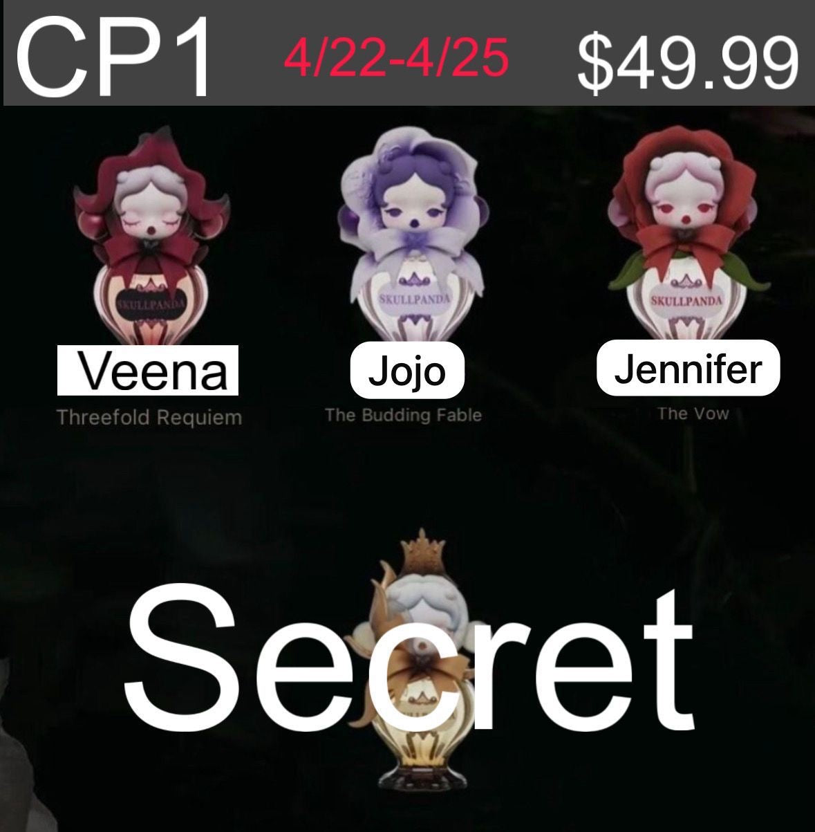 SKULLPANDA's Four-Act Play Series Fragrance Spray