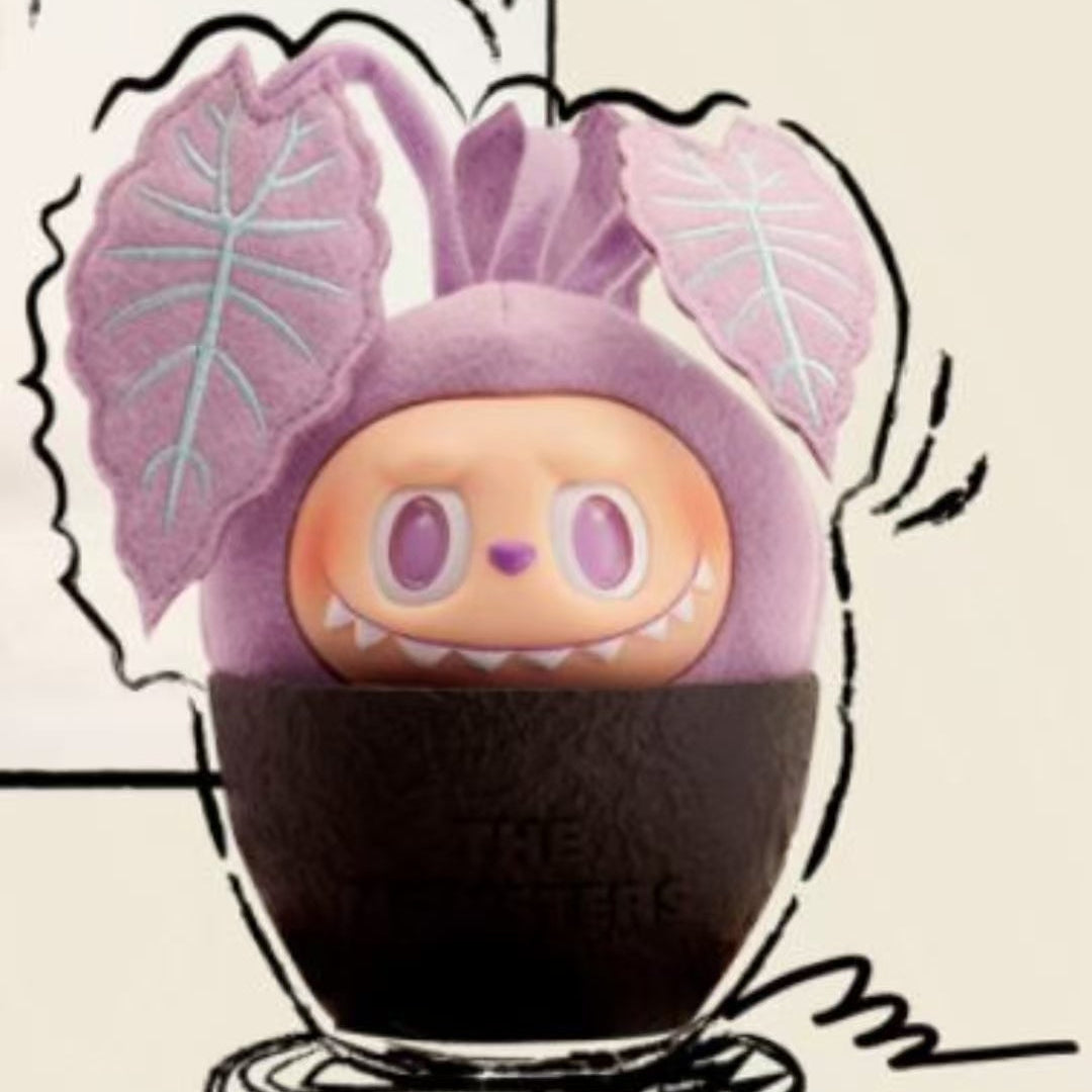 labubu potted plant series blind box