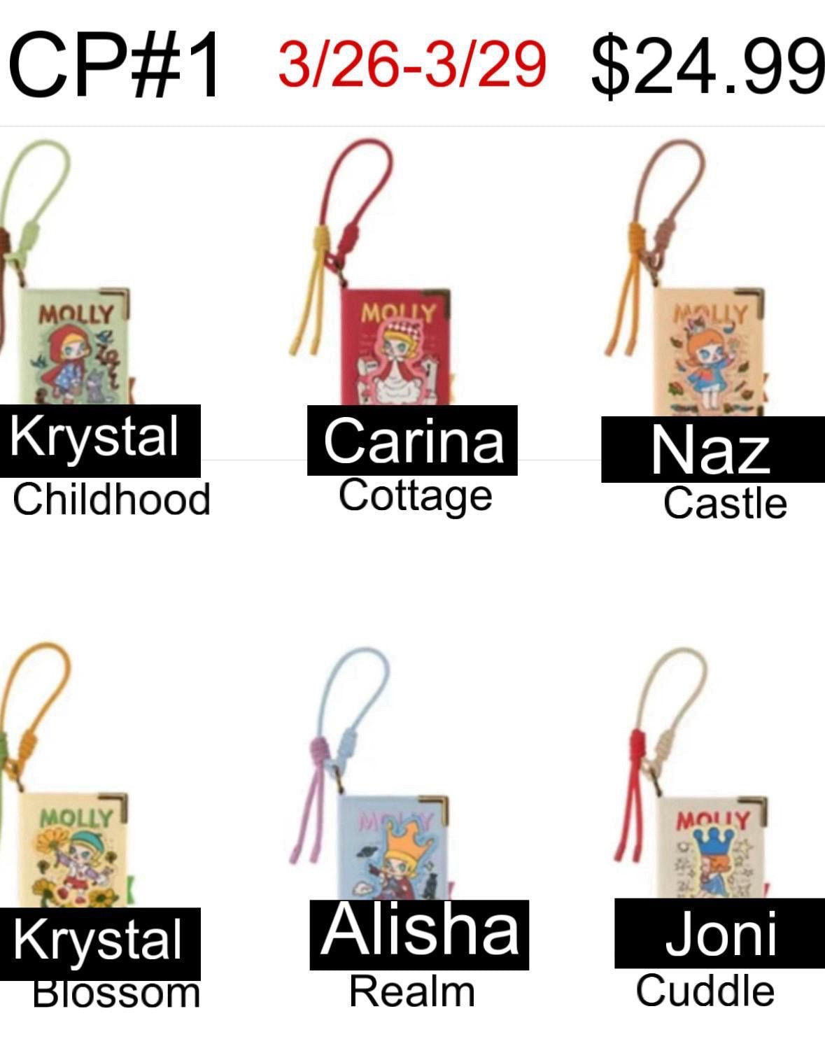 MOLLY "Scenery Along the Way" Series - Mini Album Bag Blind Box