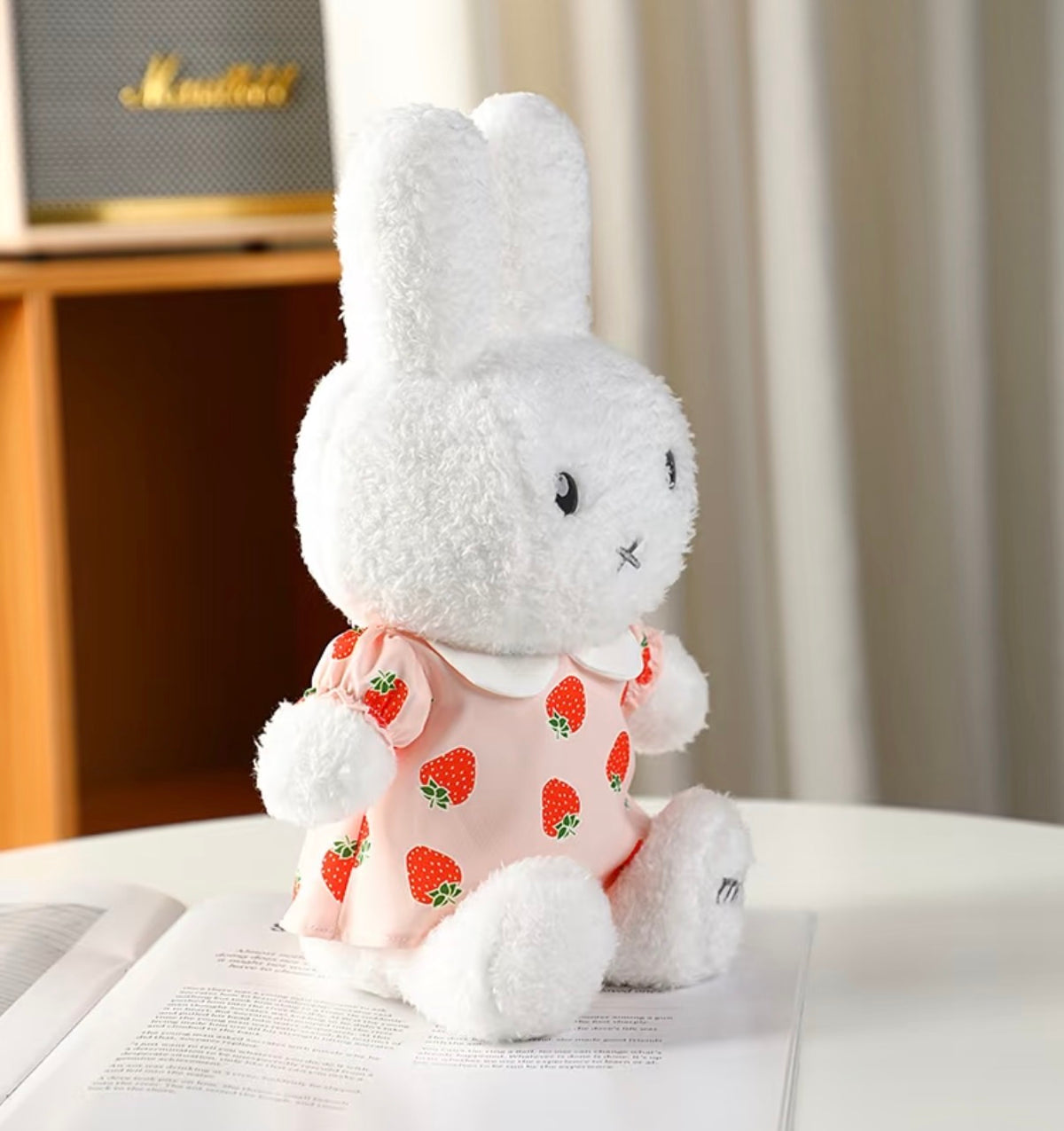 (Pre-Order) VIPO · Real Miffy Strawberry Outfit Plushie
