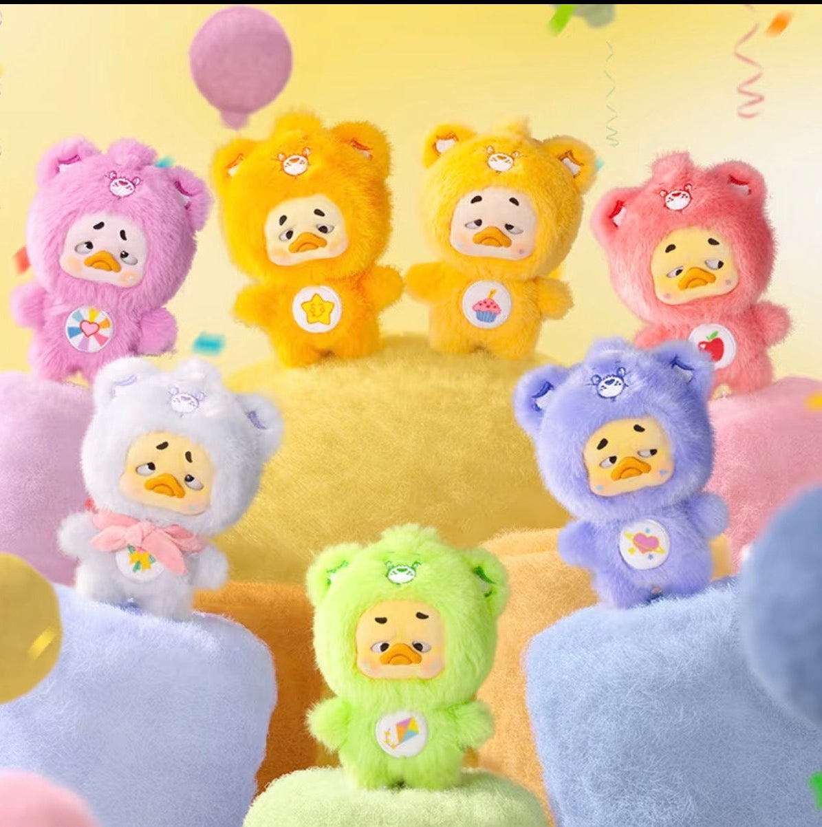 (Pre-Order) Care Bears X Upset Duck Heartful Moments