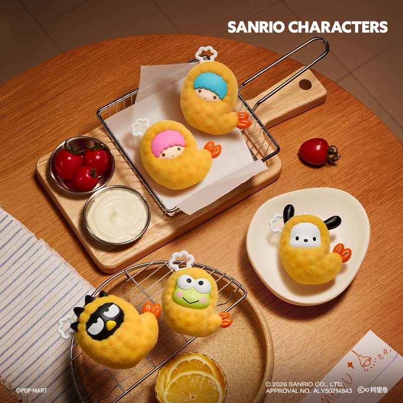 (Pre-order) POP BEAN Hello Kitty and Friends Fried Shrimp Series