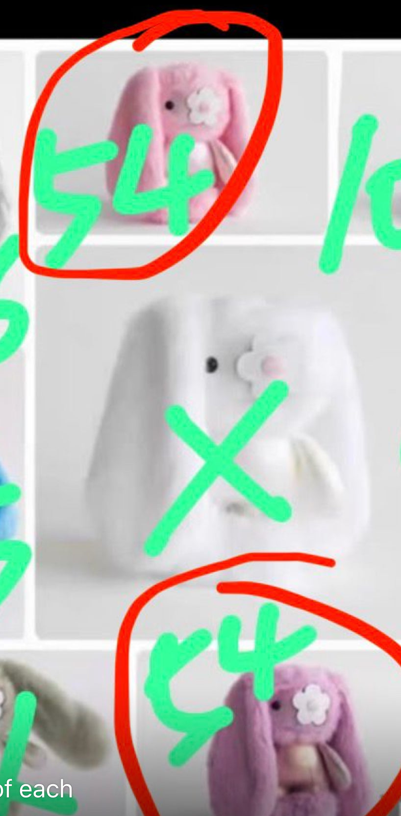 shiela-confirmed items