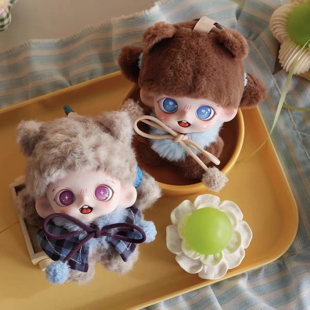 Zoraa Fluffy Tea Party Series Plush Pendant Blind Box