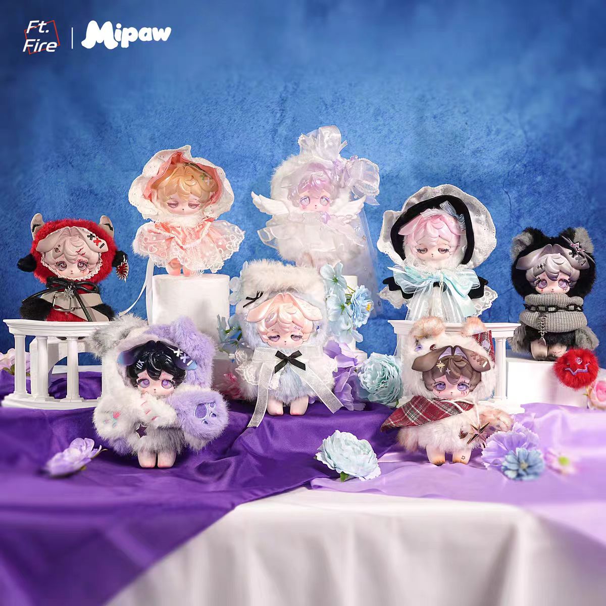 (Pre-Order) Ft.Fire Mipaw Fairy Tale Flower Habitat Series Plush Blind Box
