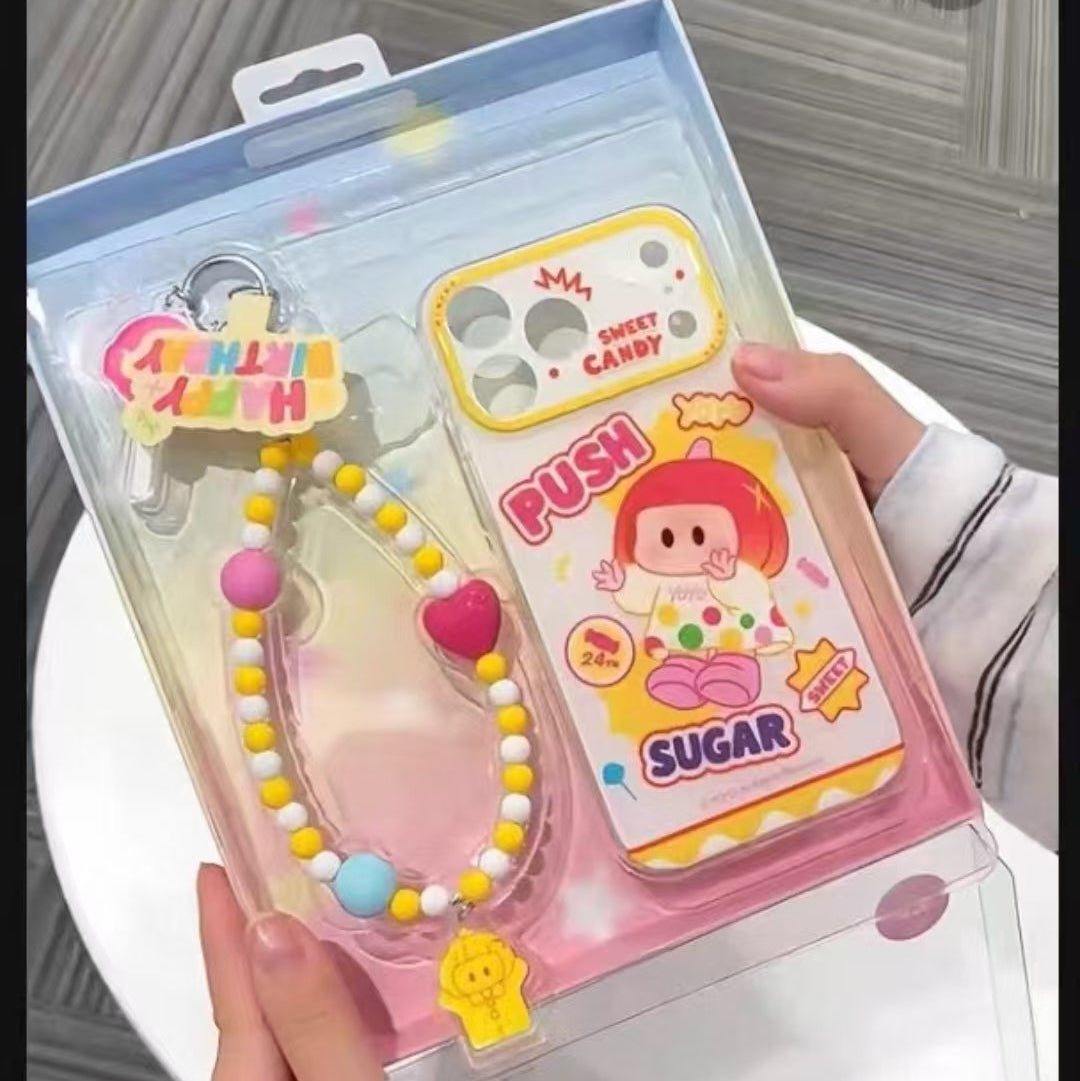 (Pre-Order) YOYO Candy Phone Case With Bead Chain (Apple 17 Promax)