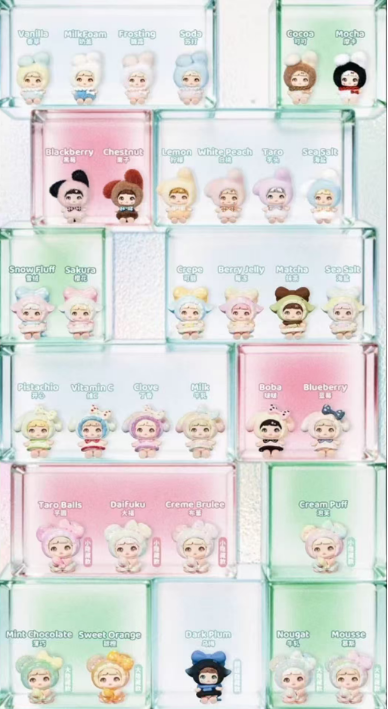 (Pre-Order) Nommi Soft Candy Plan Mini Bean Blind Box