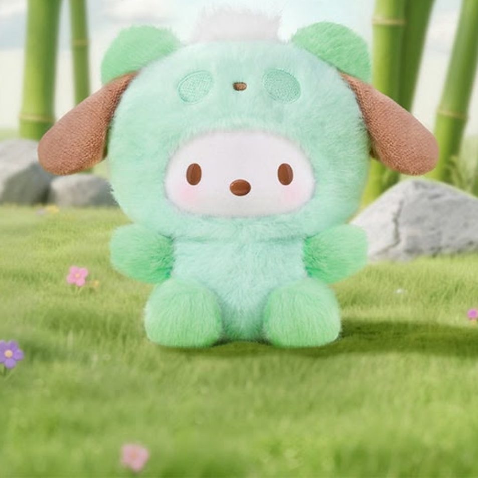 San Colorful Panda Plush Blind Box
