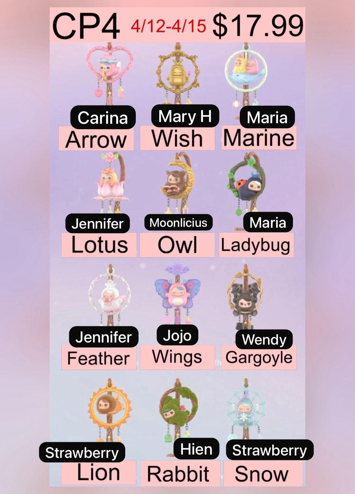 Pucky Dream Wishes Series Blind Box