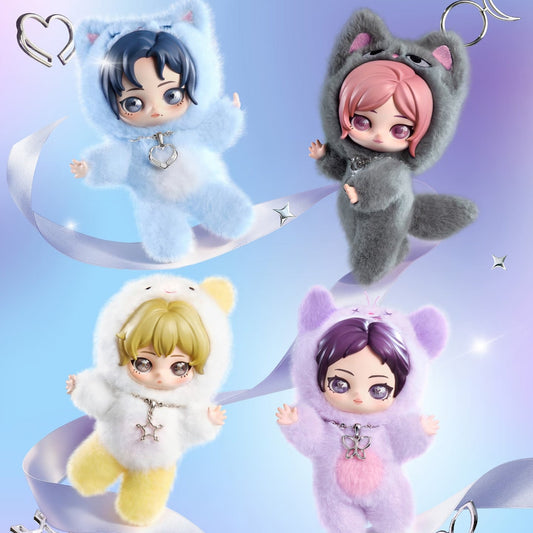 aespa Fluffy Club Series Vinyl Plush
Doll Pendant