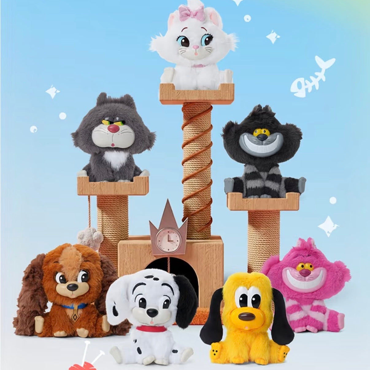 (Pre-Order) Cats & Dogs Friends Series Squeaky Bag