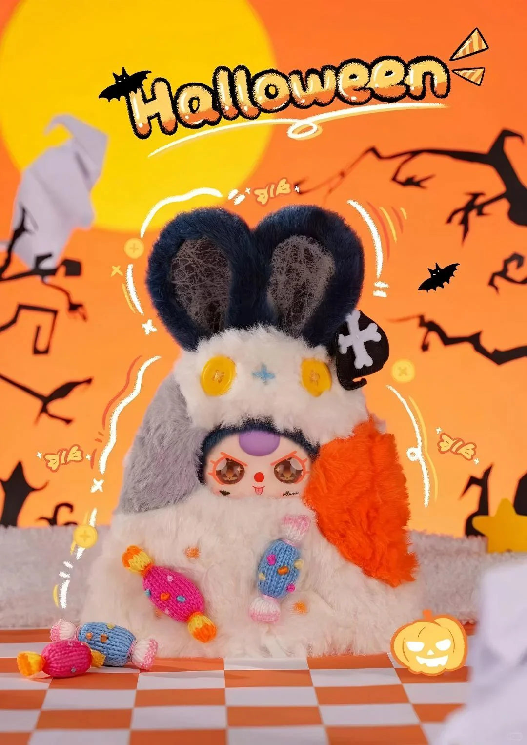 BABY THREE Halloween castle adventure Plush