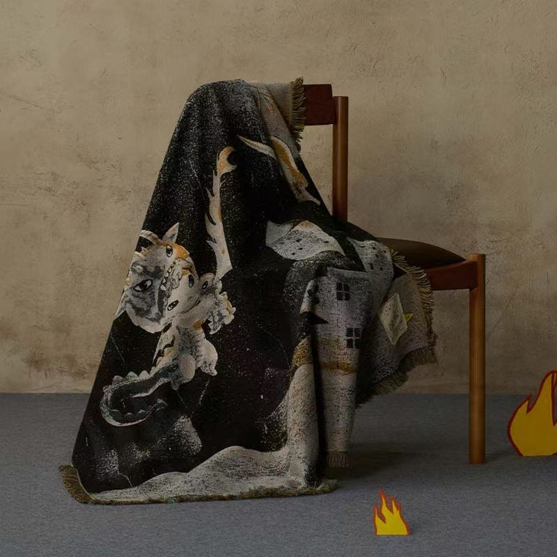 (Pre-Order) Hirono Mist Walker Series - Jacquard Blanket