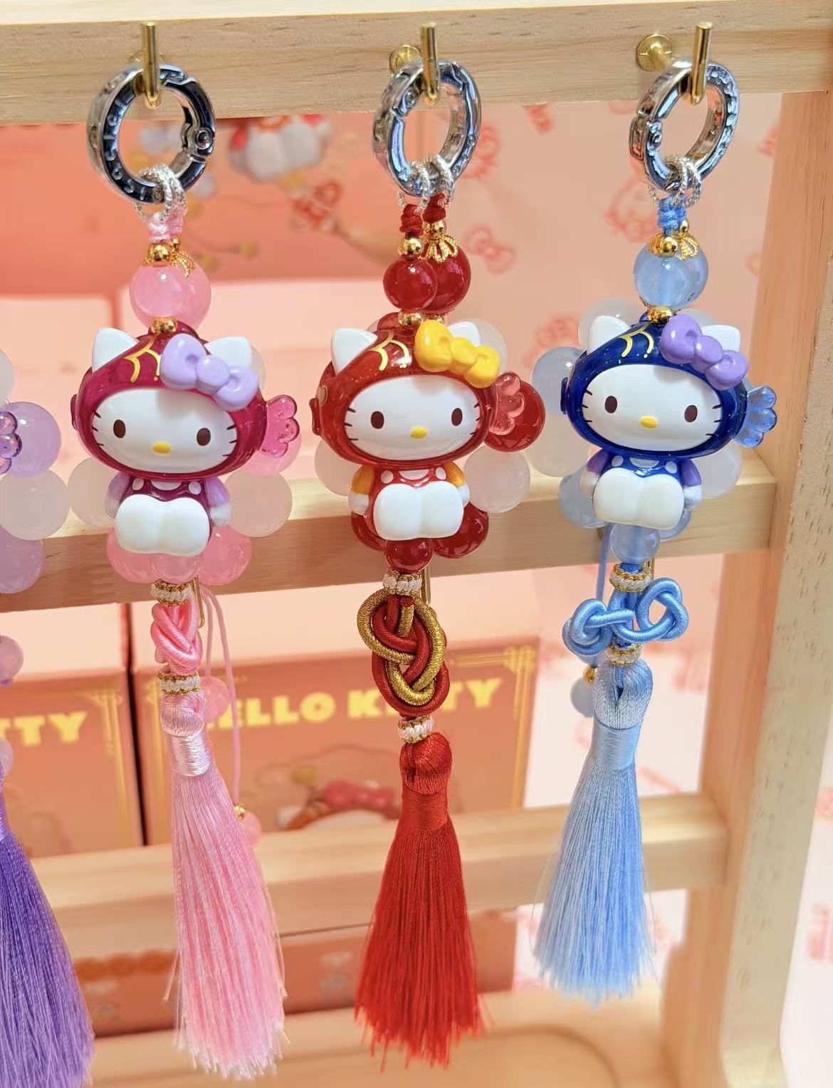 Hello Kitty Koi Guardian Phone Strap Blind Box