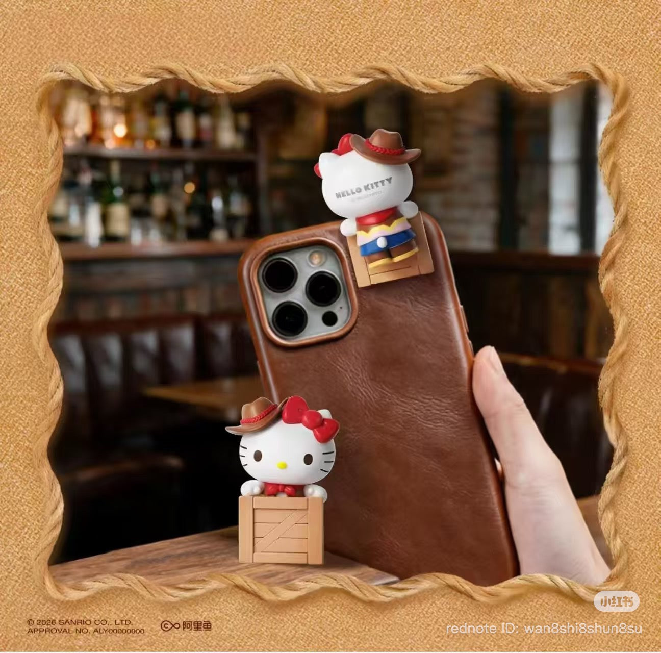 (Pre-Order) Sanrio Cow Boy Crew Series Hippers