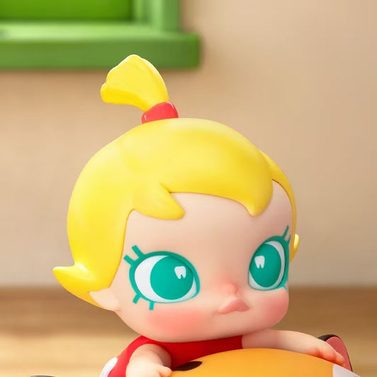 Baby Molly and Big Ear Cat Mischief figure