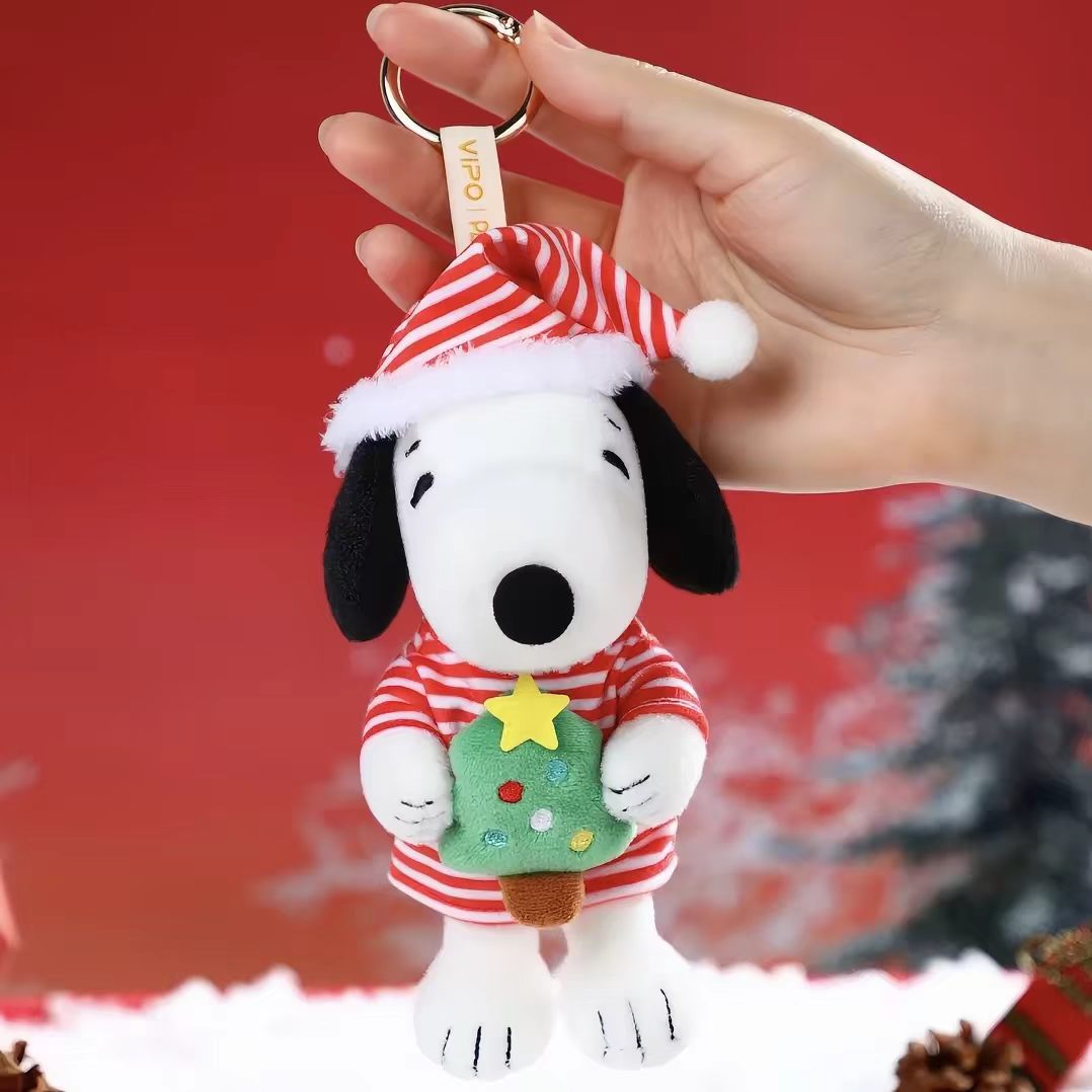 (Pre-0rder) VIPO × PEANUTS Winter Series Plush Keychain Blind Box