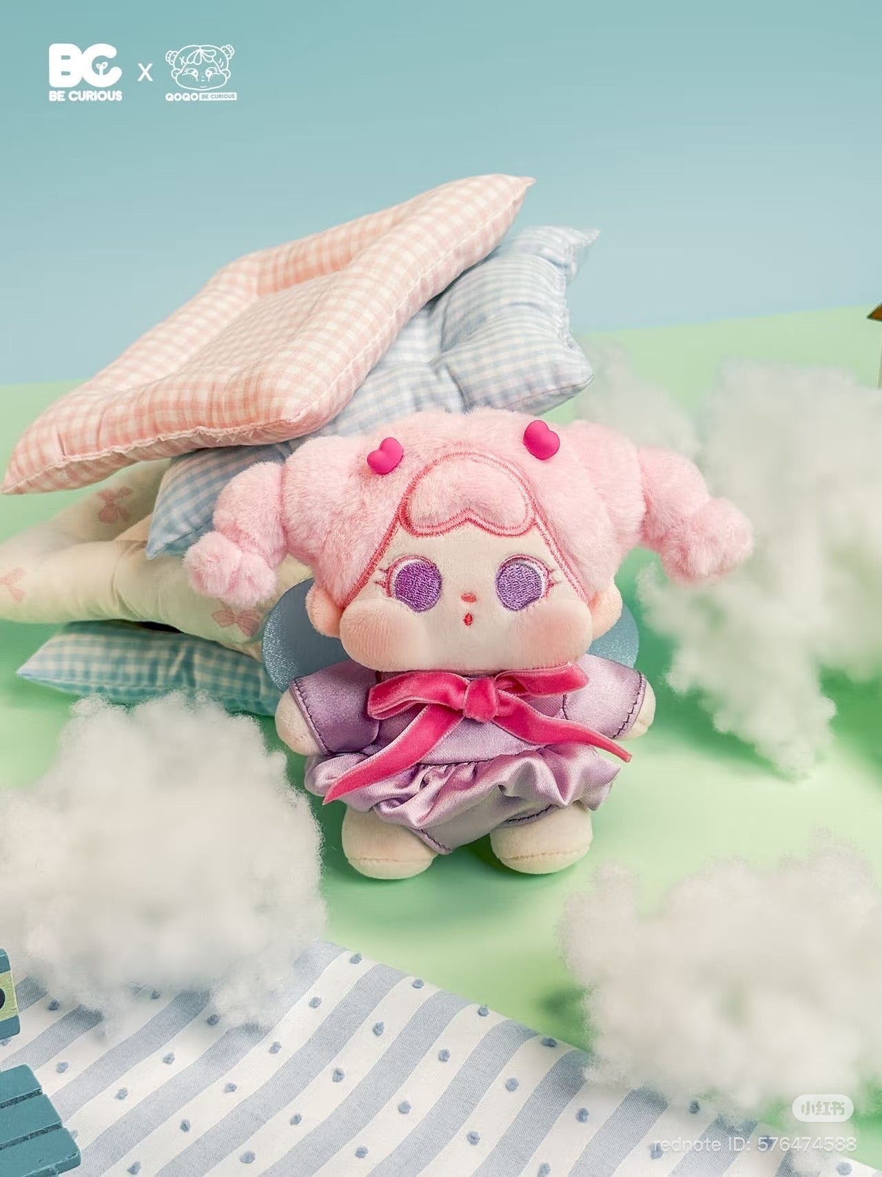 (Pre Order)Qoqo Hu Fudai Plush