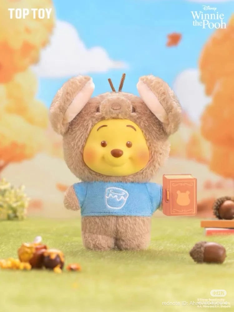 Winnie The Pooh Animal Book Plush Doll Blind Box