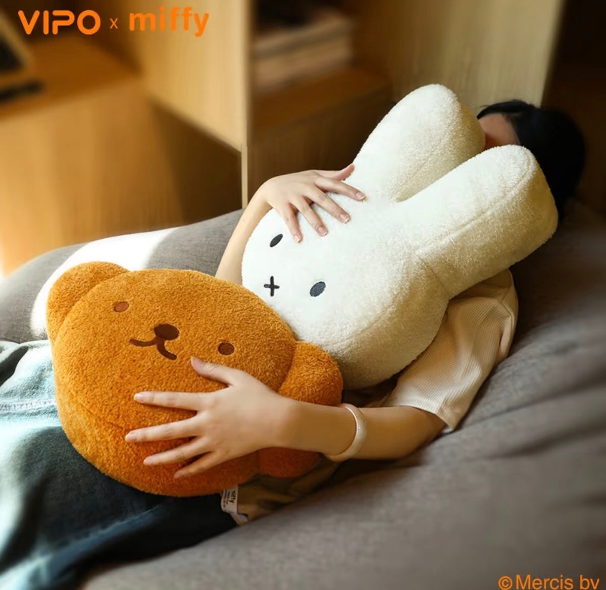 (Pre-Order) VIPO · Real Miffy Sofa Pillow