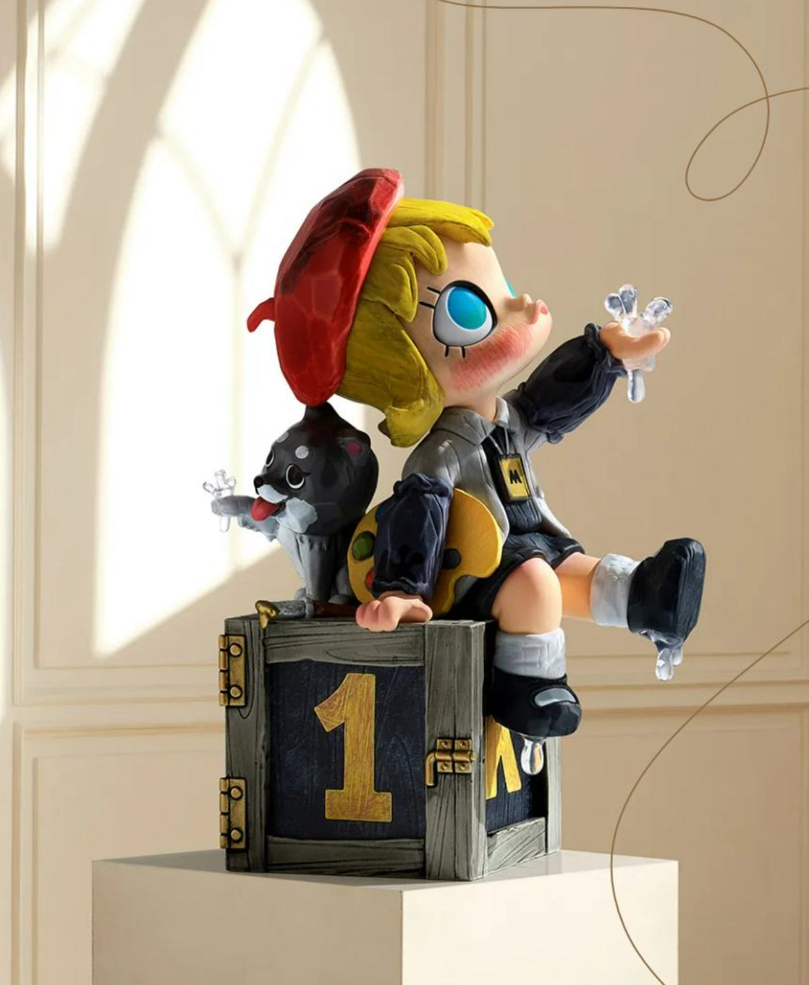 Molly Anniversary Statues  Classic al Retro 2 Series Figure (opened bag opened box)
