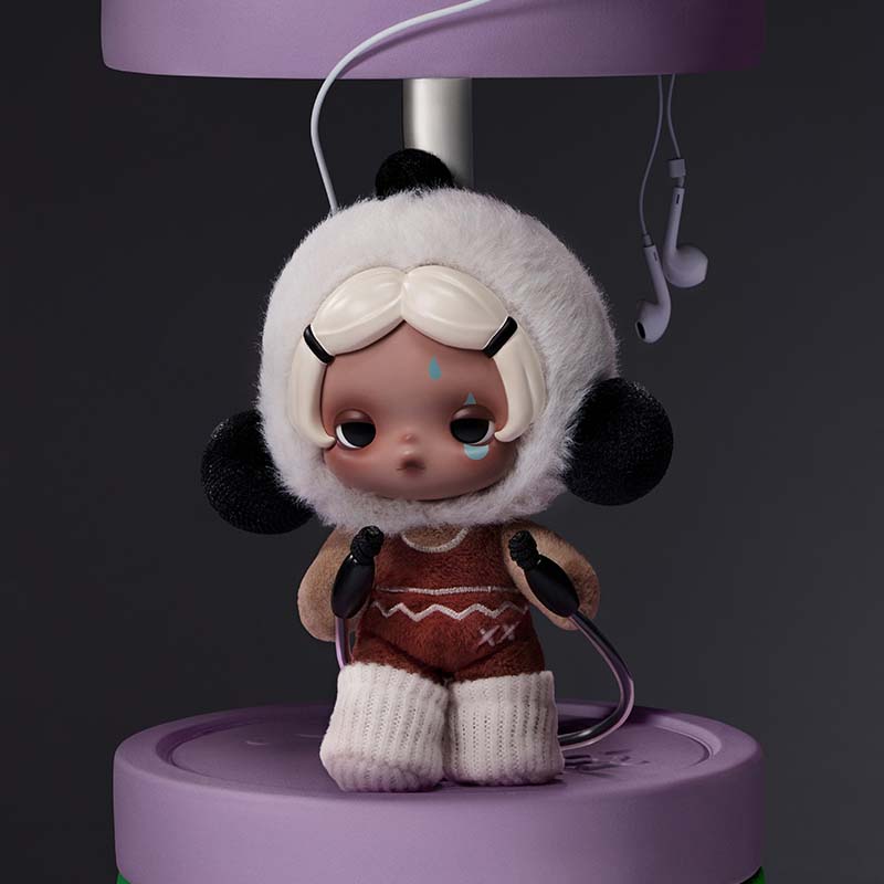 θ Skullpanda Off Mode Series Plush Pendant