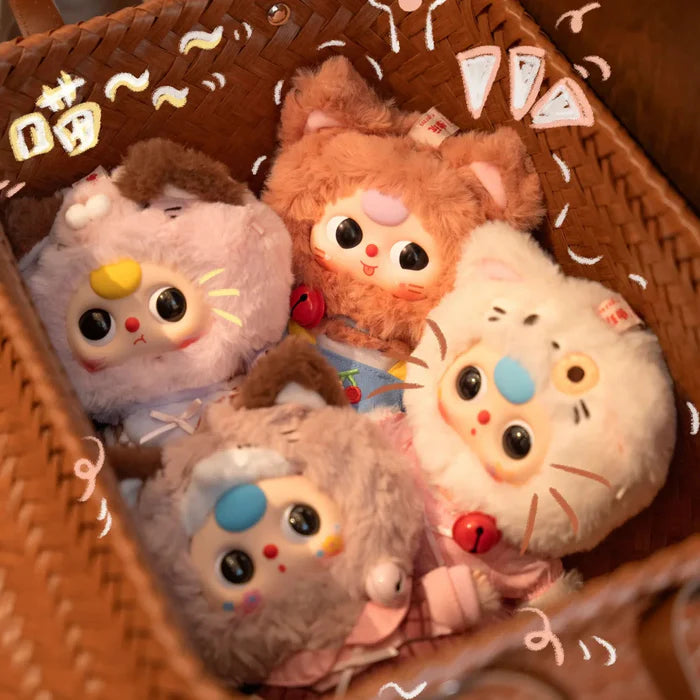 Baby Three Cat Wardrobe Plush Series Blind Box