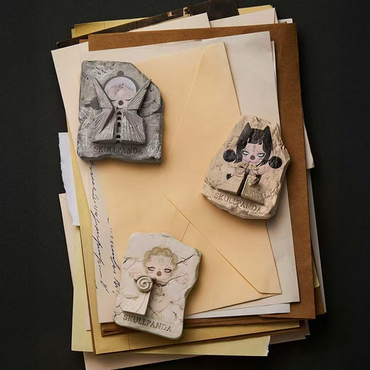 (Pre-Order) PPMT Skullpanda Abodes of Time Fridge Magnet Blind Box