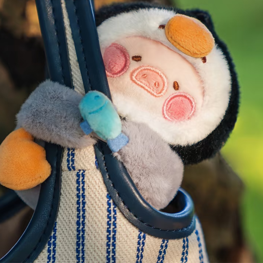(Pre-order) Canned Pig LuLu Animal Party Series 2 - Cute plush keychain, eco-friendly bag & plush doll