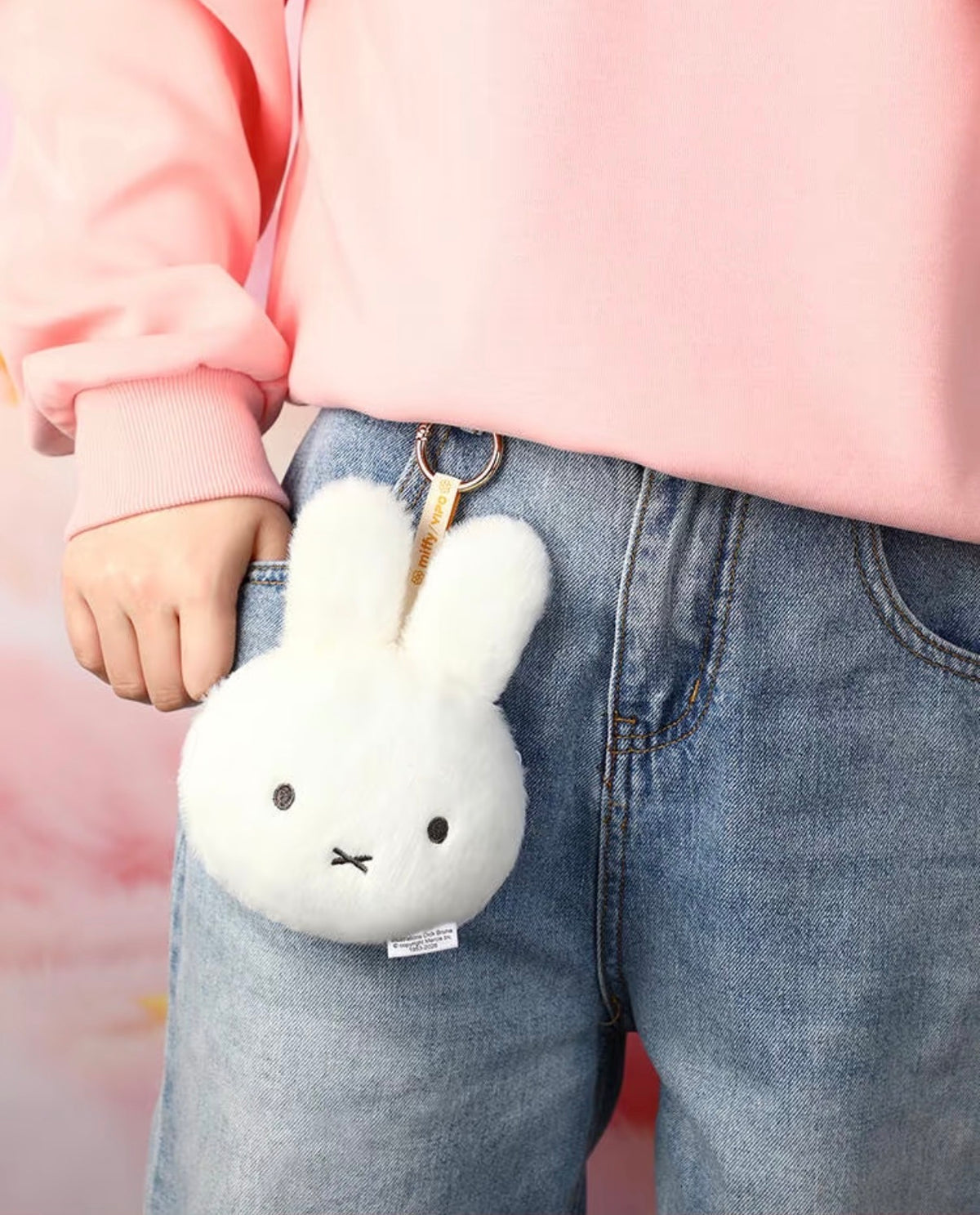 (Pre-Order) VIPO · Real Miffy plush earphone/coin purse charm