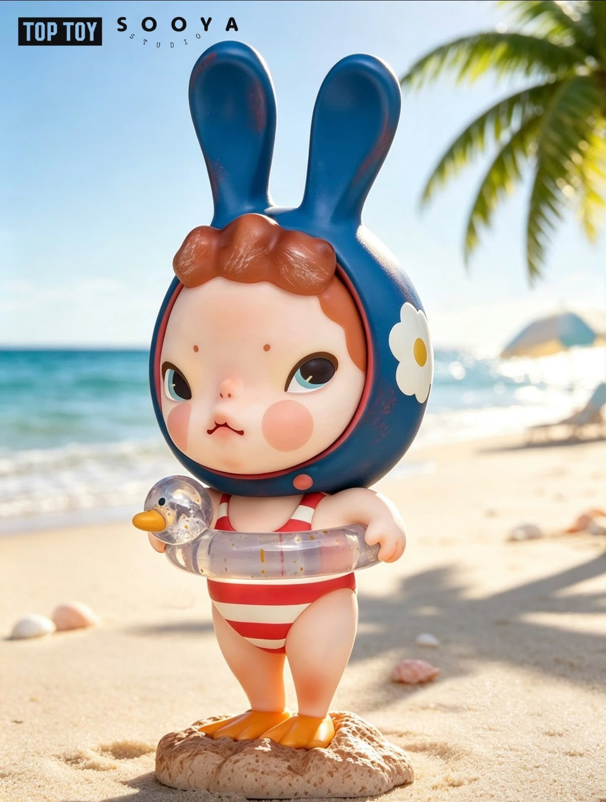(Pre-Order) Sooya Beach Holiday Ban Figure Pop‑up Limited Blind Box