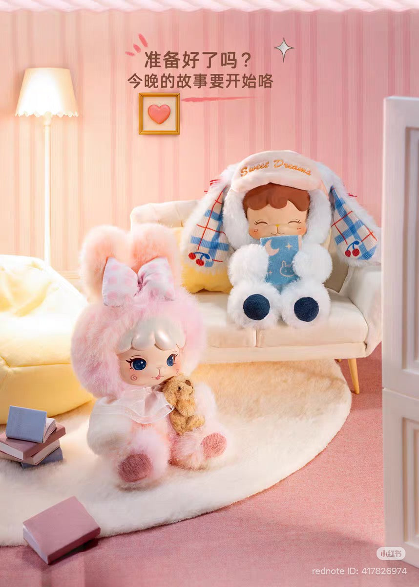 (Pre Order) Rolife Cream Cookii Niki Friends Cute BedTime Friend plush