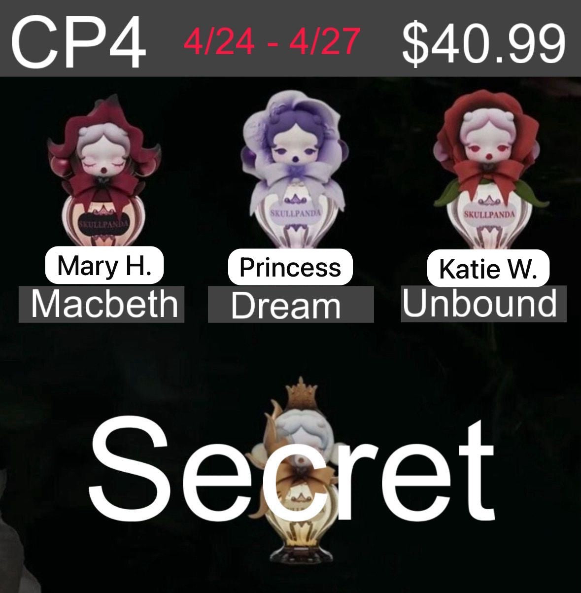 SKULLPANDA's Four-Act Play Series Fragrance Spray