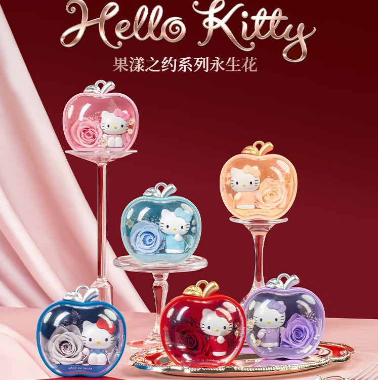 (Pre-Order) Hello Kitty Fruity Date Preserve Flowers