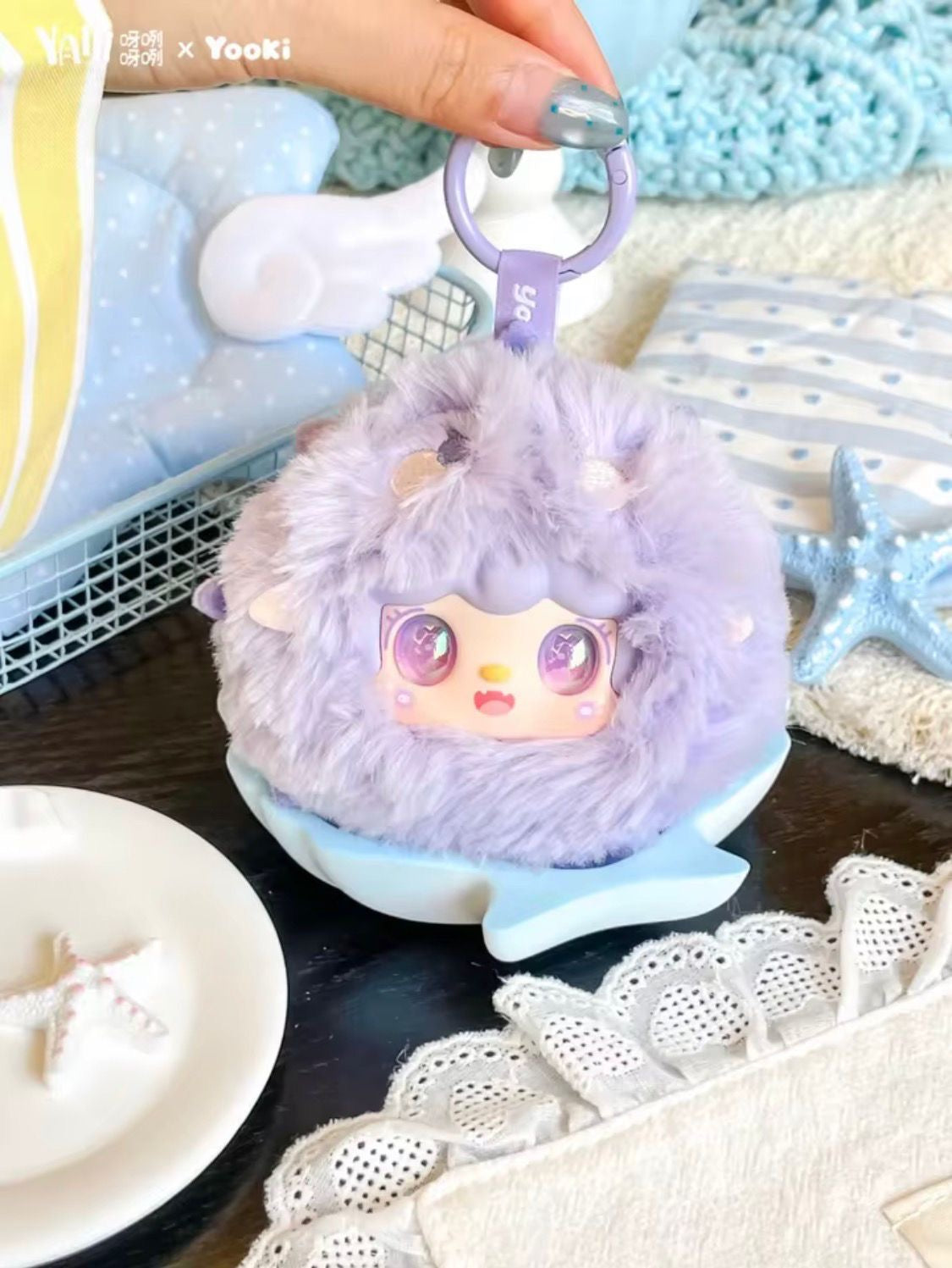 (Pre Order) Yooki Ocean Blue Bubble Plush