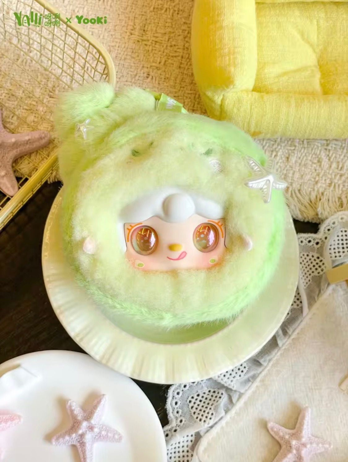 (Pre Order) Yooki Ocean Blue Bubble Plush