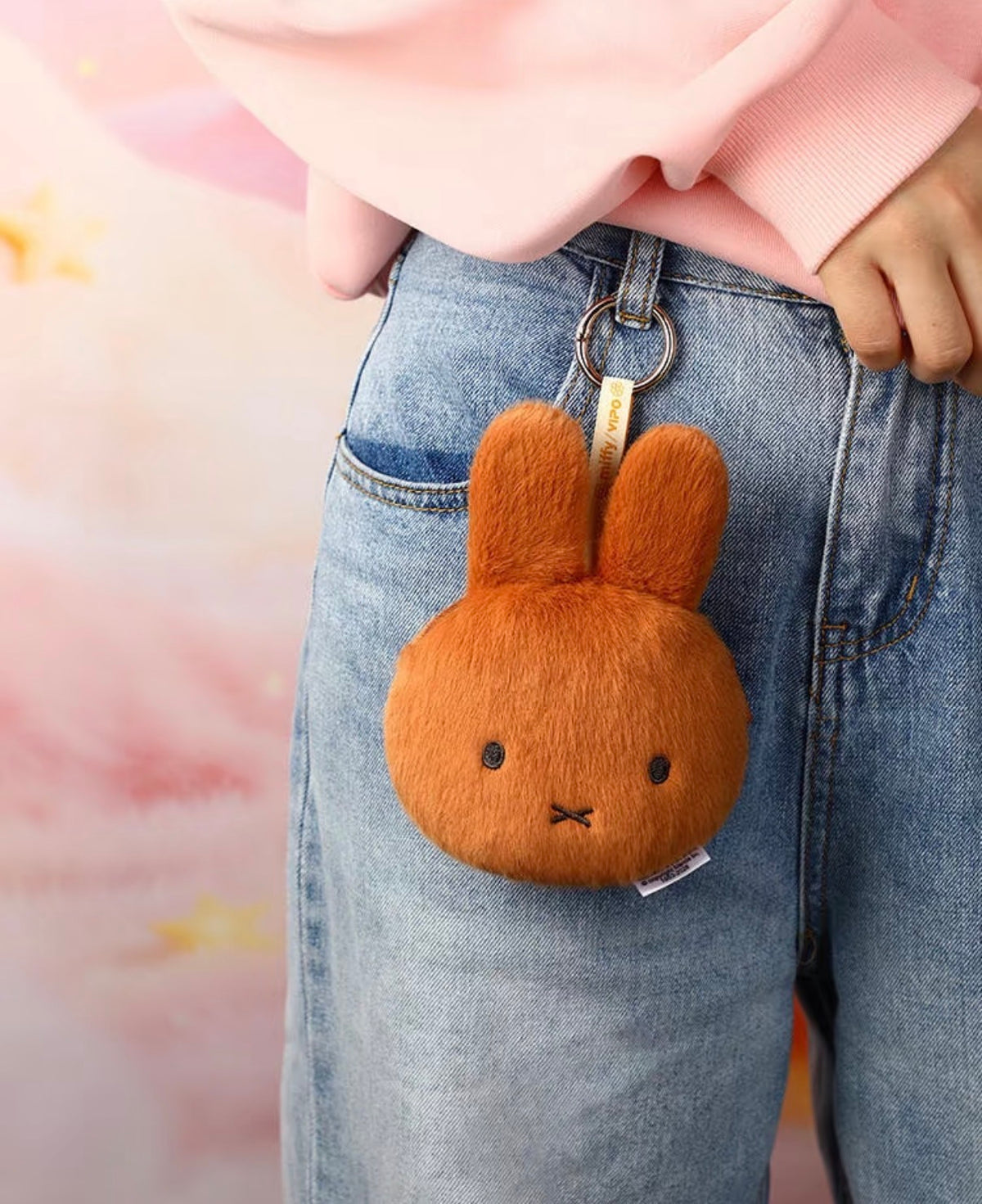(Pre-Order) VIPO · Real Miffy plush earphone/coin purse charm