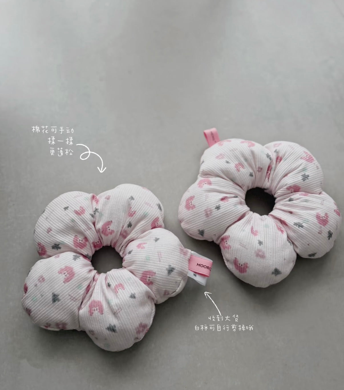 (Pre Order)Mooroo Meng Jiang Jiang Original Exclusive First Release Soft and Cozy Hair Tie