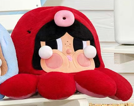 CRYBABY Cry Me an Ocean Series 2-in-1 Neck Pillow Blanket