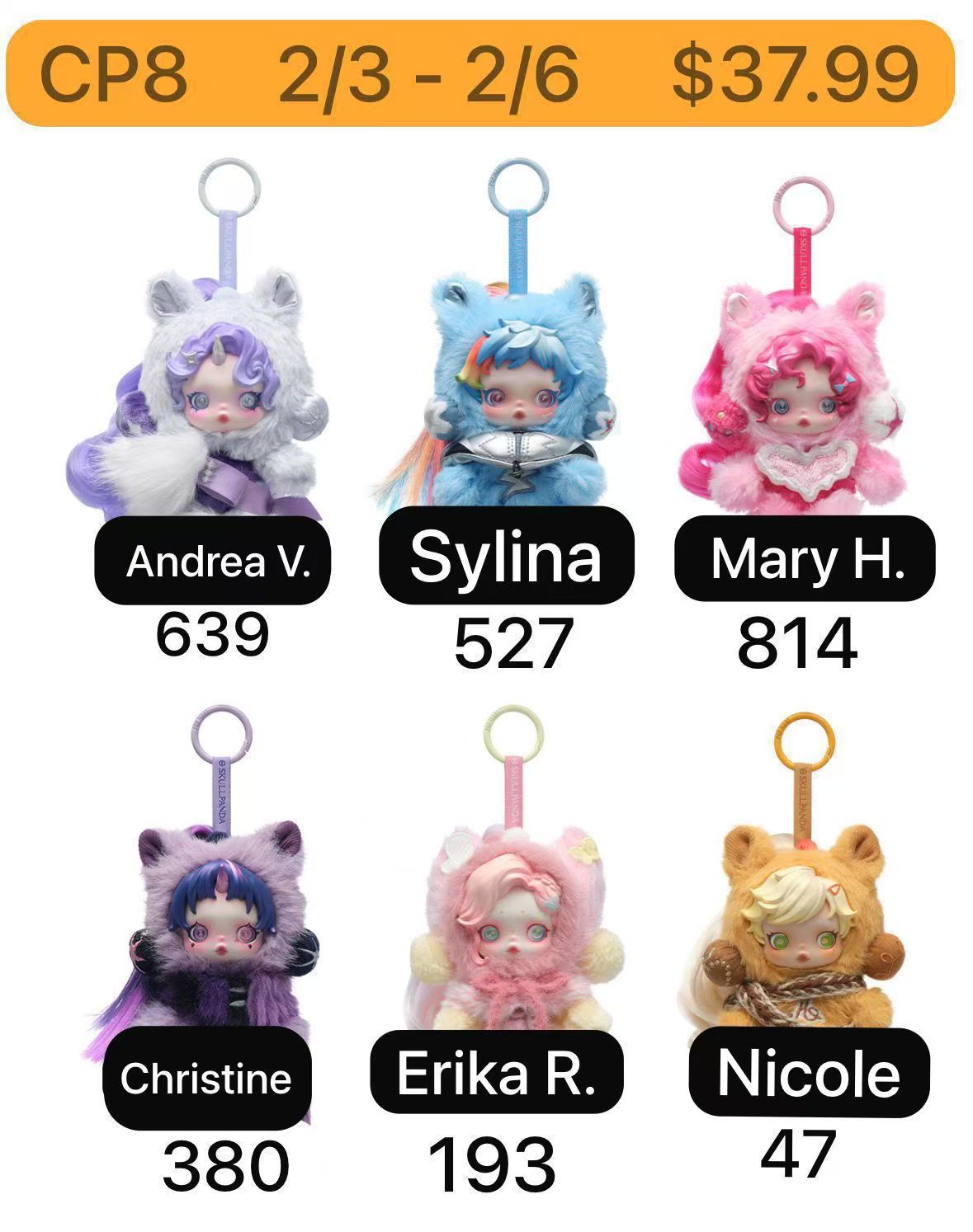 Skullpanda & My Little Pony Plush Series Blind Box